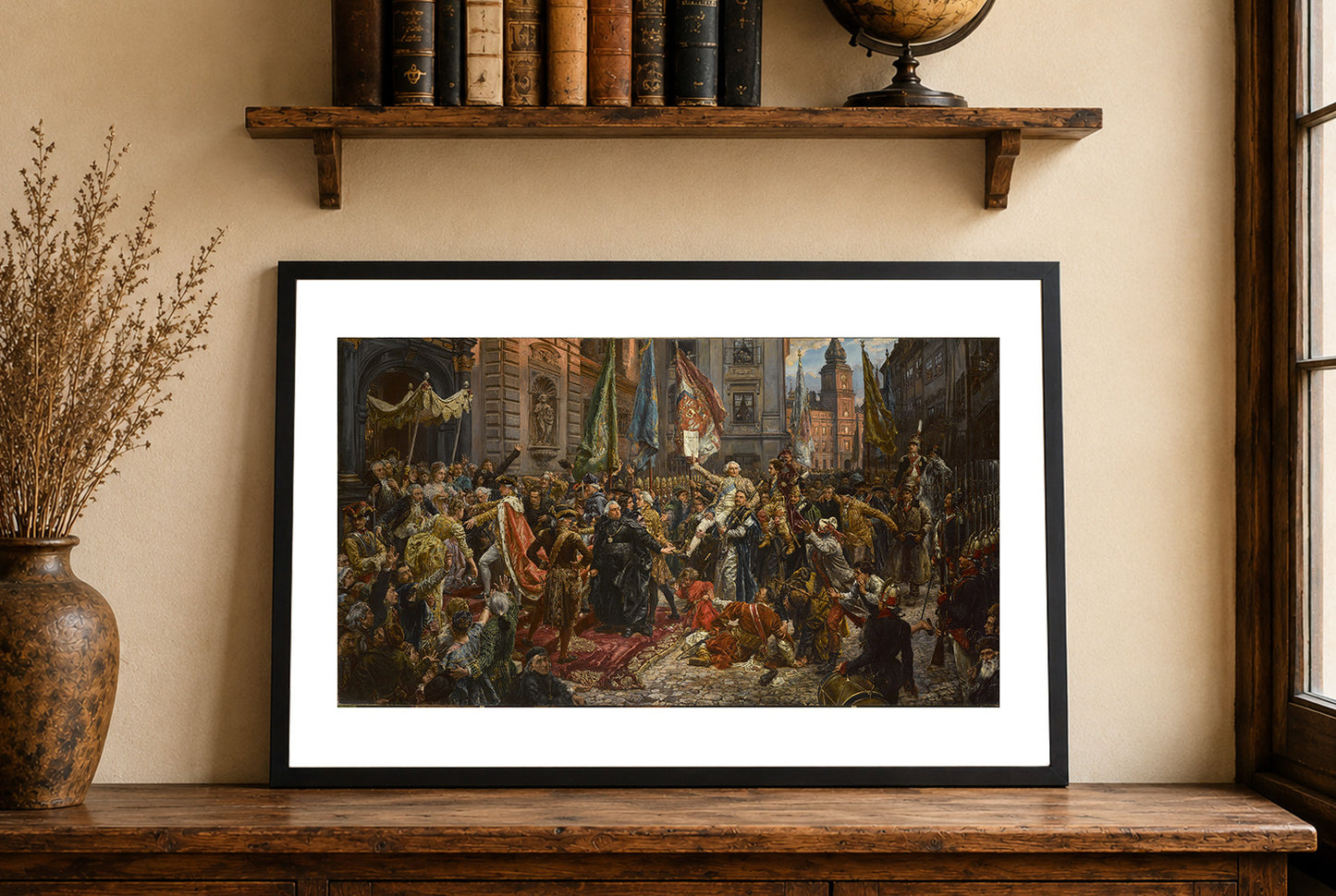 Póster Constitución del 3 de Mayo de 1791 - Jan Matejko Arte Histórico Polaco