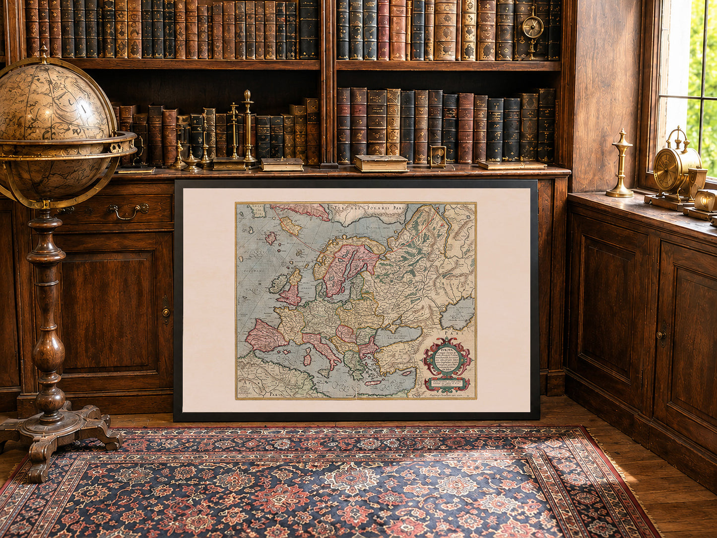 Europa en 1623 - Mapa político al inicio de la Guerra de los Treinta Años