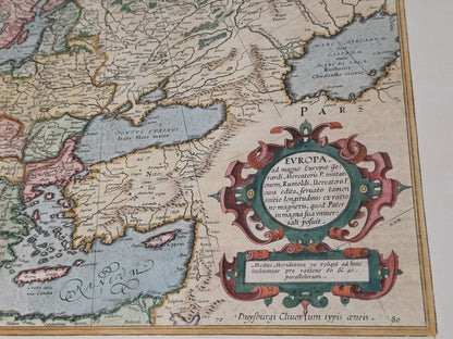 Europa en 1623 - Mapa político al inicio de la Guerra de los Treinta Años