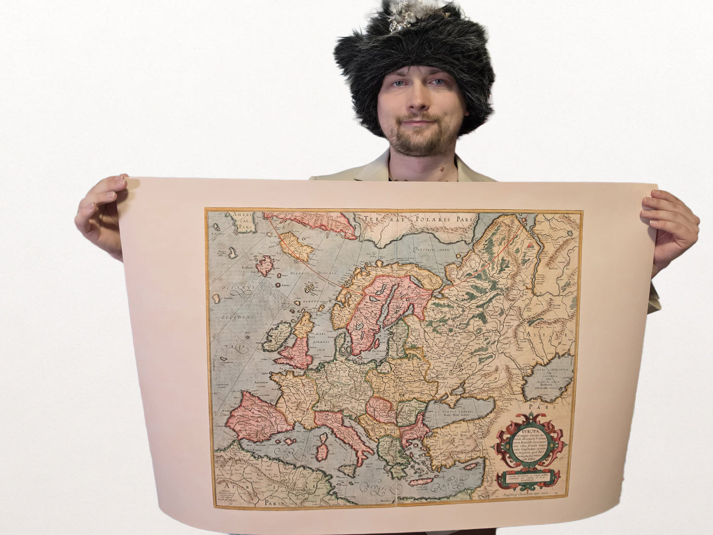 Europa en 1623 - Mapa político al inicio de la Guerra de los Treinta Años