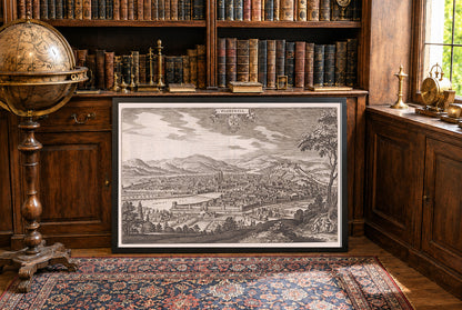Florenz 1688 - Karte der Medici-Hauptstadt der Toskana