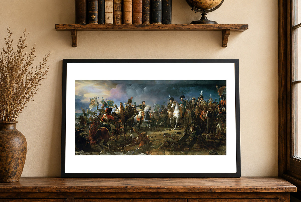 The Battle of Austerlitz 1810 - François Gérard - Napoleon Bonaparte and the Napoleonic Wars Historical Painting Poster