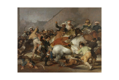 The Second of May 1808 - Francisco Goya - Madrid Uprising & Napoleonic Wars Historical Painting Poster