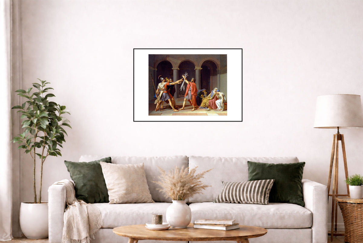 The Last Day of Pompeii 1833 - Karl Bryullov - Mount Vesuvius Eruption Historical Painting Poster